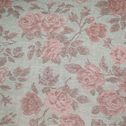 Floral Heavy Weight Jacquard Linen  16C457