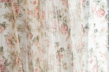 Linen curtain fabric 14С21