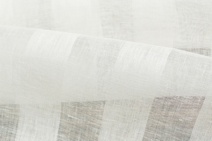 Linen Sheer Drapery Fabric 14C211