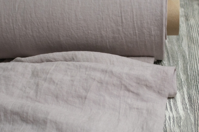 Wide Linen Fabric Stone Washed 245 cm