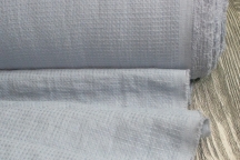 Linen Towel, Plaid Fabric Stone Washed 17C385