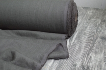 Medium Weight Linen Stone Washed graphite