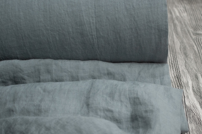 Wide Linen Fabric Stone Washed 250 cm