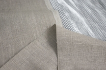 Drapery Tablecloths Heavyweight Linen undyed grey