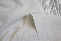 Linen cotton 260 cm Linen Fabric Stone Washed gray undyed