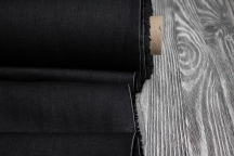 Medium Weight Linen Black coloured