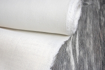 Natural-white decorative corduroy