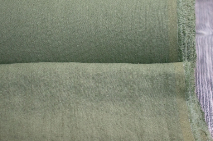 Wide Linen Fabric Stone Washed 250 cm