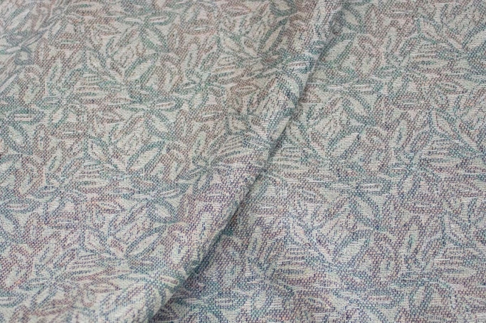 Costume jacquard linen with cotton