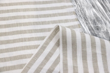 Medium Weight Linen stripes