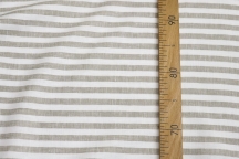 Medium Weight Linen stripes