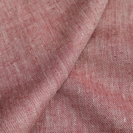 Decorative decorative linen 150cm red-burgundy