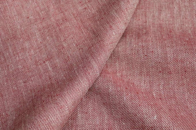 Decorative decorative linen 150cm red-burgundy