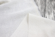 Decorative linen 285 cm milky