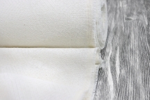 Decorative linen 285 cm milky