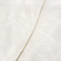 Drapery, Plaid Linen Fabric milky