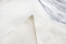 Drapery, Plaid Linen Fabric milky