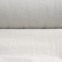 Linen cotton 260 cm Linen Fabric Stone Washed gray undyed