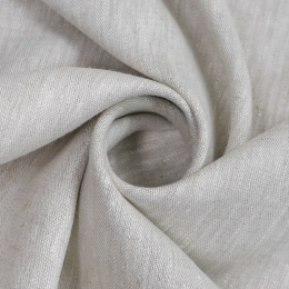 Suit linen dense softened 260 g/m2 undyed melange 3C154