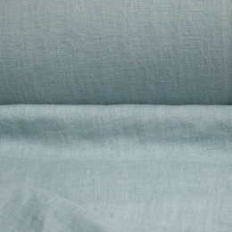 Wide Linen Fabric Stone Washed 250 cm water-colored