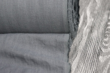 Medium Weight Linen Stone Washed ash grey