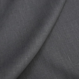Drapery Tablecloths Heavyweight Linen gray graphite