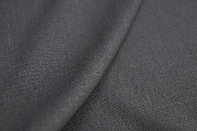 Drapery Tablecloths Heavyweight Linen gray graphite