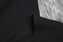 Decorative decorative linen 150cm black 1C28