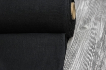 Decorative decorative linen 150cm black 1C28