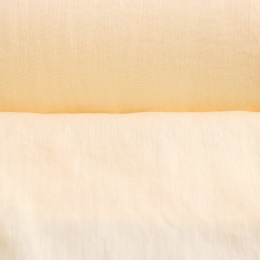 Linen with viscose dress crème brûlée with crumpled effect