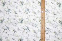 Linen Floral Fabric 4c33