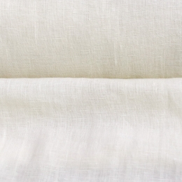 Medium Weight linen Stone Washed Stunning milk