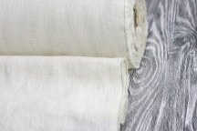 Medium Weight linen Stone Washed Stunning milk