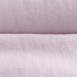 Wide Linen Fabric Stone Washed 250 cm lilac