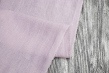 Лён умягченный сиреневый 250 см с эффектом мятости Лён умягченный сиреневый 250 см с эффектом мятости