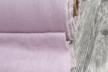 Wide Linen Fabric Stone Washed 250 cm water-colored