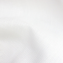 Ткань канва белая для вышивки лен 100% Ткань канва белая для вышивки лен 100%