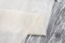 Лён с хлопком декоративный 292 см молочно-сливочный Лён с хлопком декоративный 292 см молочно-сливочный