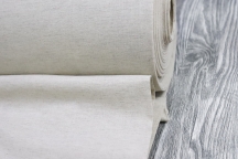 Linen cotton 180 cm Linen Fabric Stone Washed gray undyed