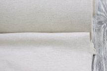 Linen cotton 180 cm Linen Fabric Stone Washed gray undyed