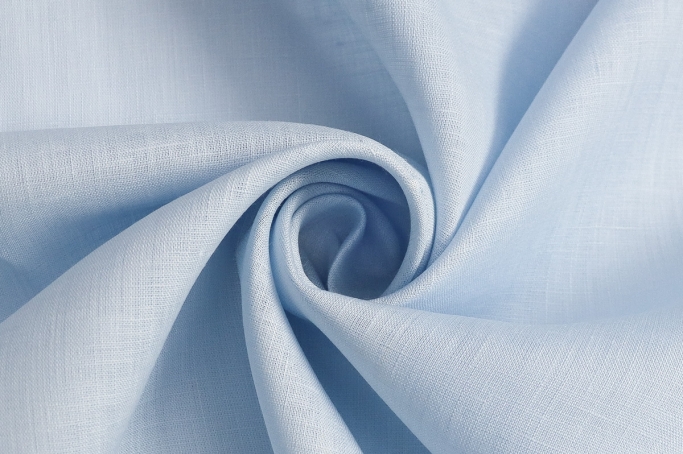 LiDress and Blouse-Weight Linen Fabric 125 gsm Sky Blue