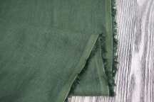 Bottle Green Heavy Washed Linen 260 gsm for Suit & Dress Bottle Green Heavy Washed Linen 260 gsm for Suit & Dress