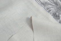 Dress and Blouse-Weight Linen Fabric 150 gsm Natural Gray