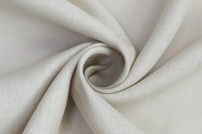 Dress and Blouse-Weight Linen Fabric 150 gsm Natural Gray