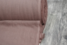 Сappuccino Heavy Washed Linen 260 gsm for Suit & Dress
