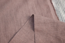 Сappuccino Heavy Washed Linen 260 gsm for Suit & Dress