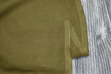 Medium Weight linen with Viscose Stone Washed natural olive color Medium Weight linen with Viscose Stone Washed natural olive color