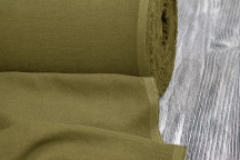 Medium Weight linen with Viscose Stone Washed natural olive color Medium Weight linen with Viscose Stone Washed natural olive color