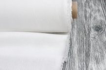 White diagonal suit heavyweight linen 200 gsm