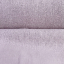 Medium Weight Linen Stone Washed Pale lilac